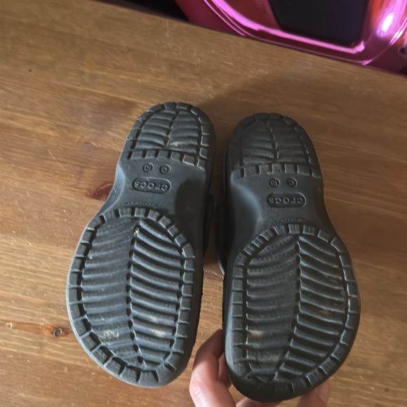 Black Crocs Sz 13 - Picture 2 of 3
